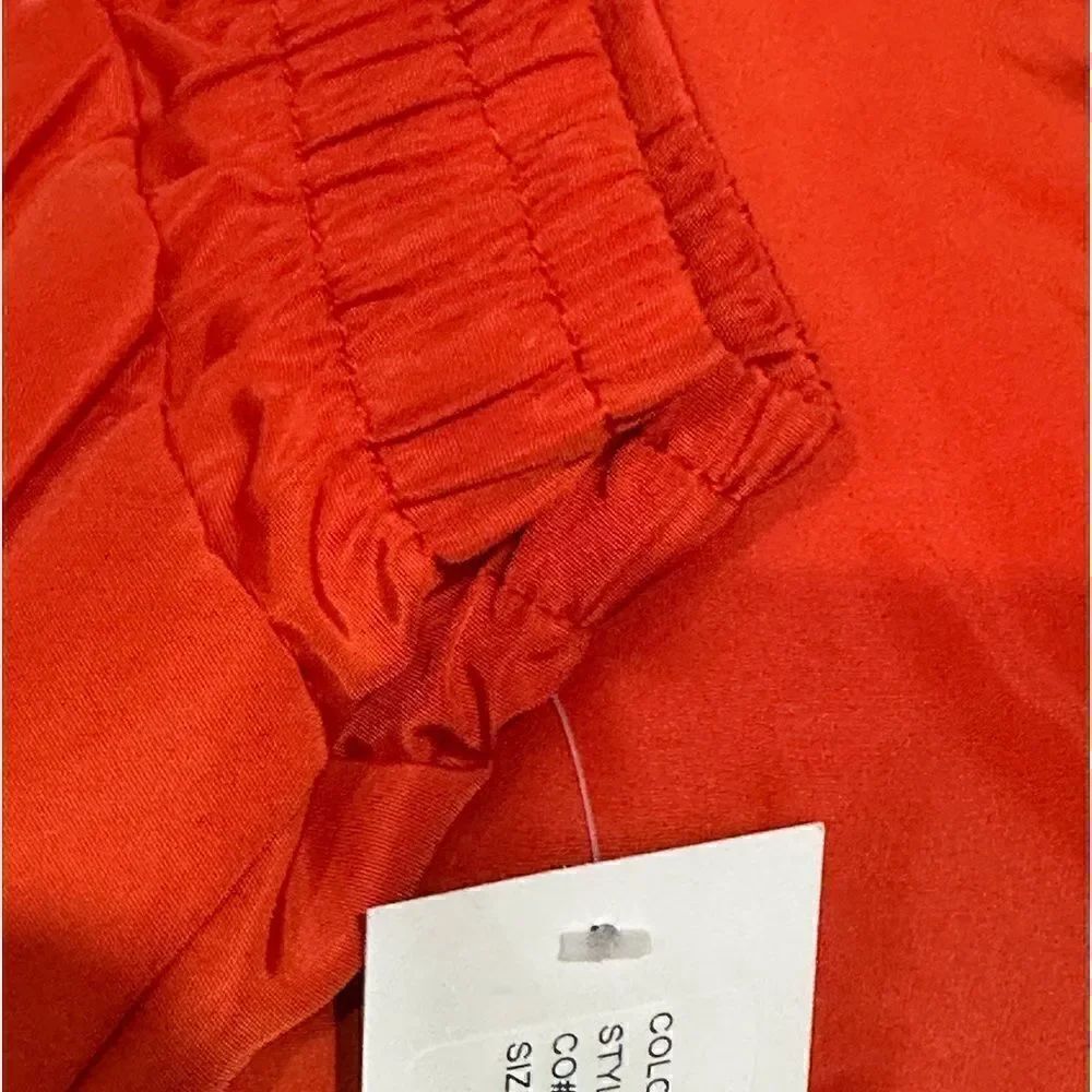 French Connection Flight Jacket in the Size Large in Orange Color - Picture 7 of 14